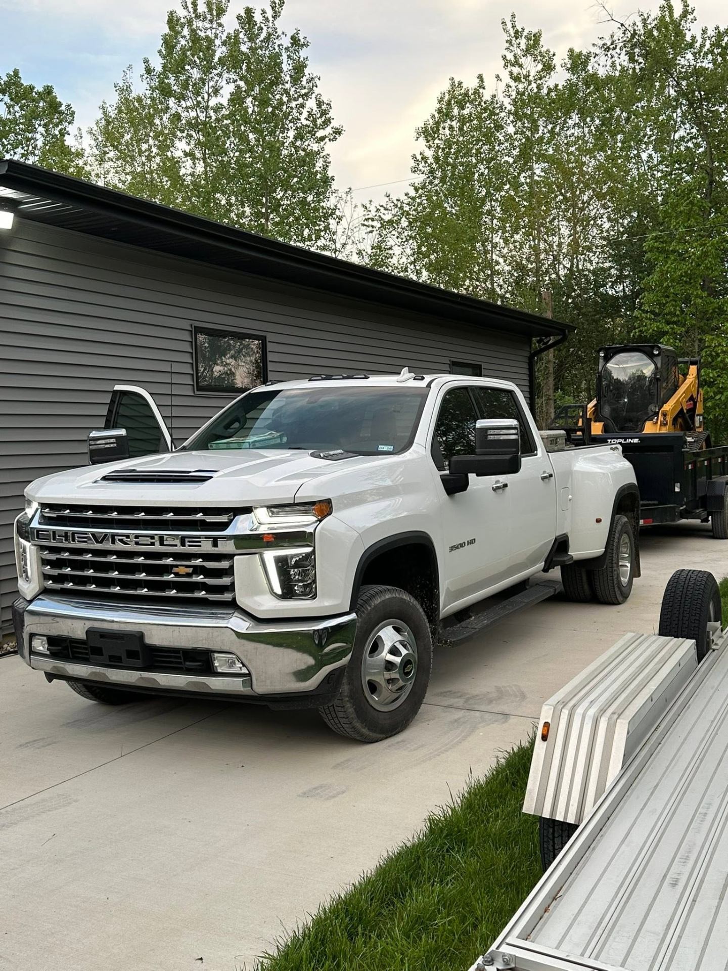 Ultimate Dirt Services truck and equipment on a Jackson County job site